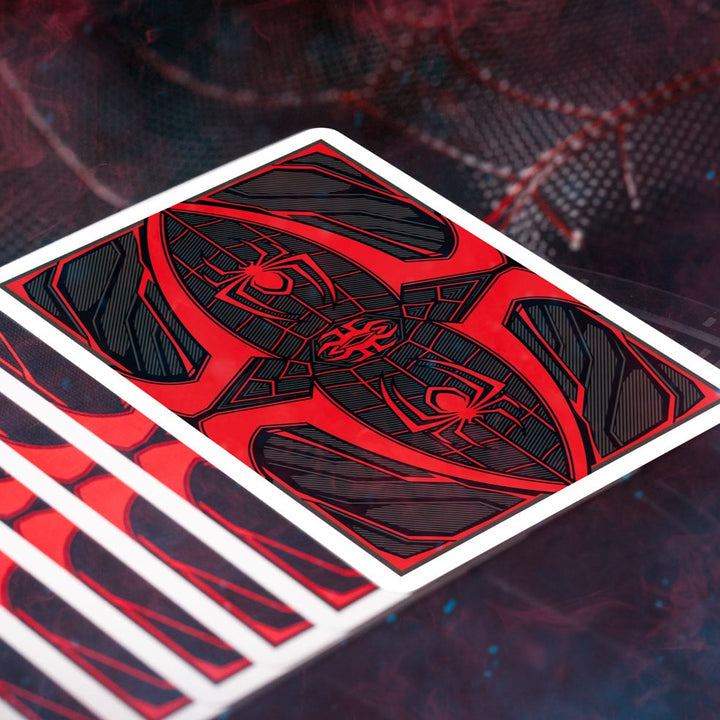 Spider Man Miles Morales Playing Cards Playing Cards by Card Mafia
