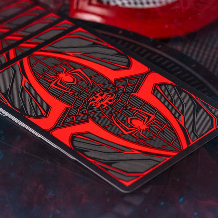 Spider Man Miles Morales Playing Cards Playing Cards by Card Mafia