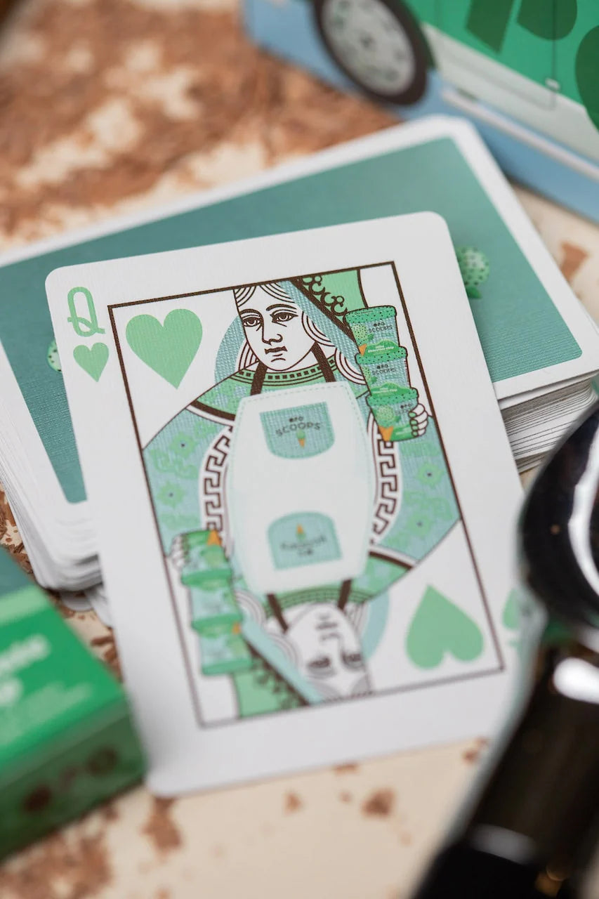 Scoops Playing Cards Playing Cards by Organic Playing Cards