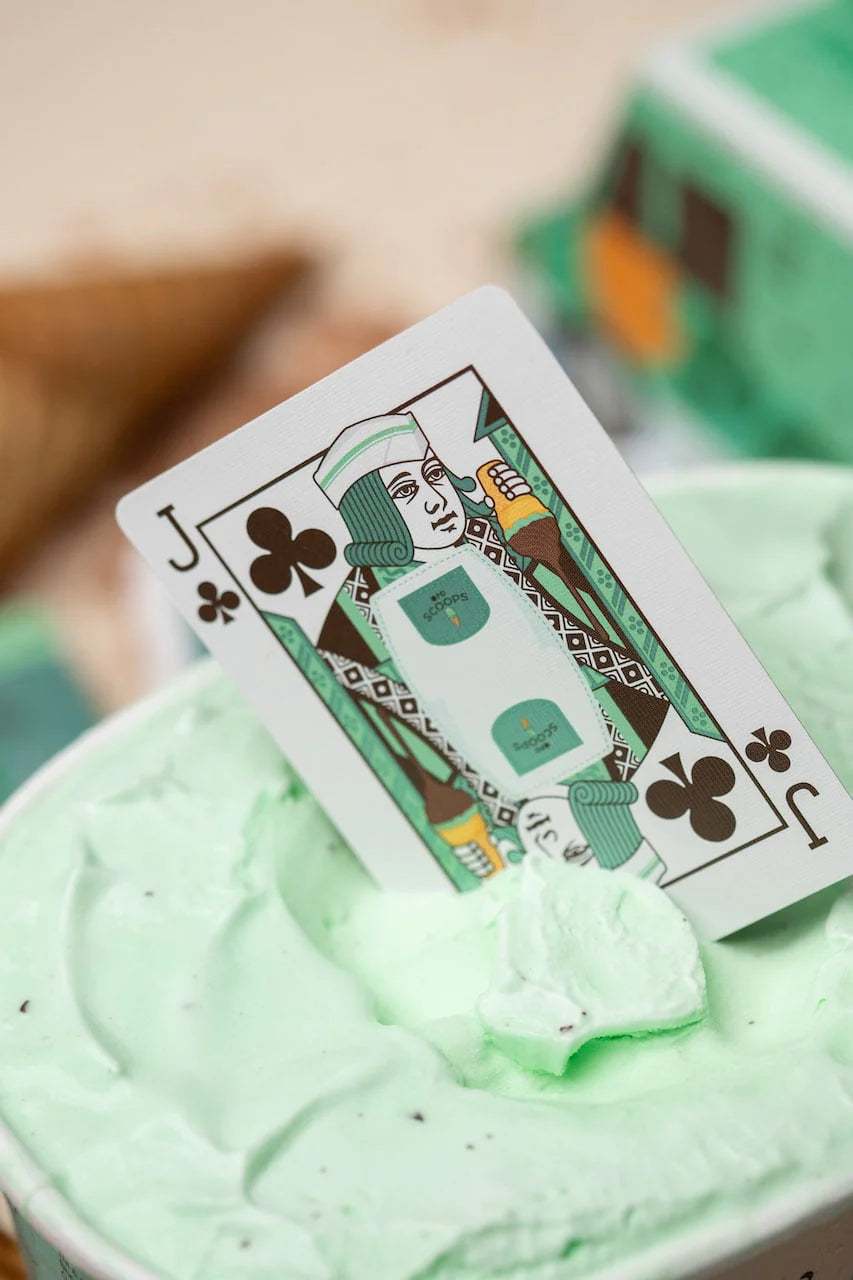Scoops Playing Cards Playing Cards by Organic Playing Cards