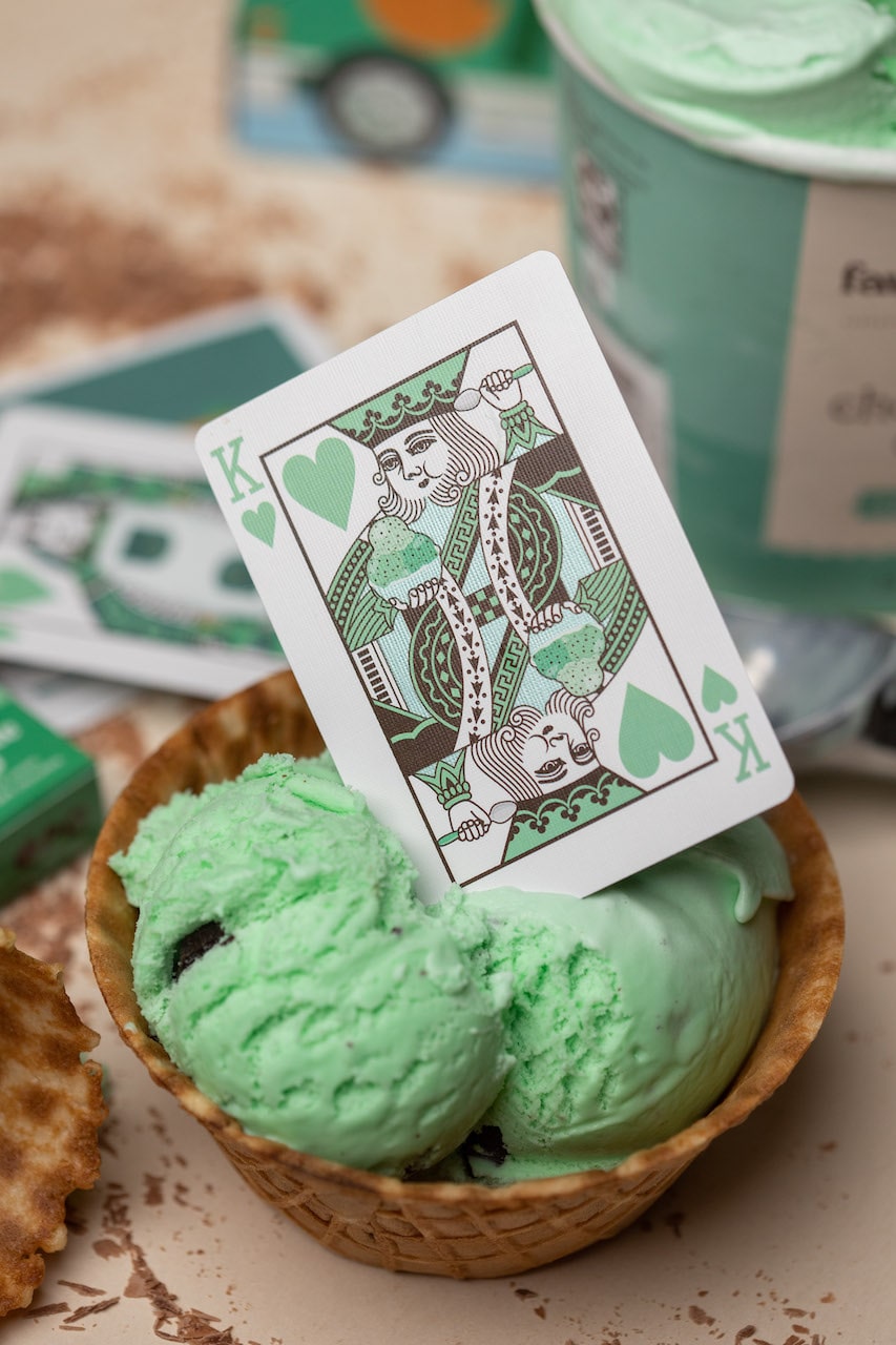 Scoops Playing Cards Playing Cards by Organic Playing Cards