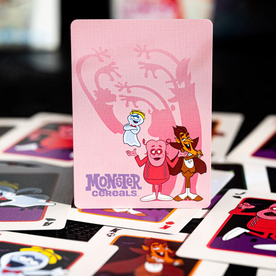 Monster Cereal Playing Cards by Fultons Playing Cards