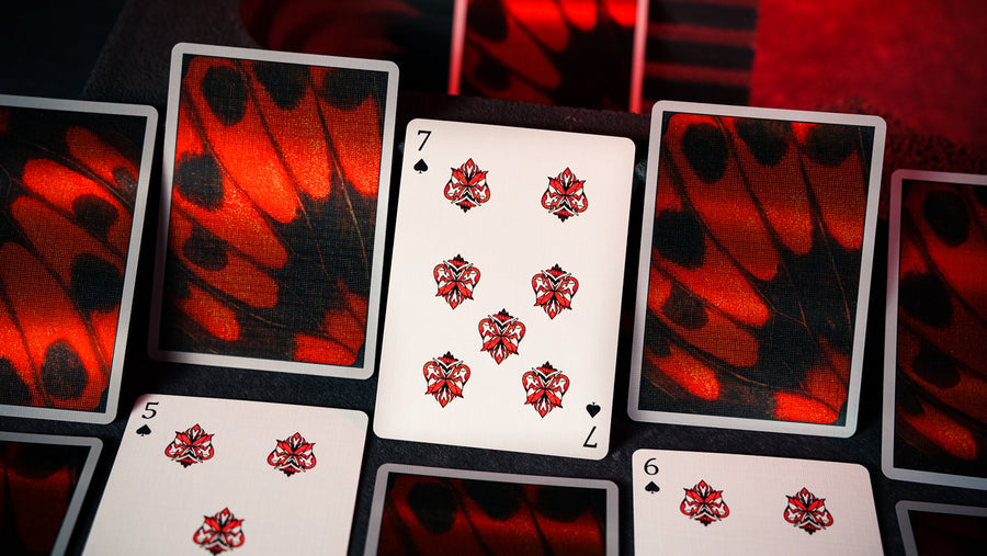 Morpho Playing Cards - Carmine Edition