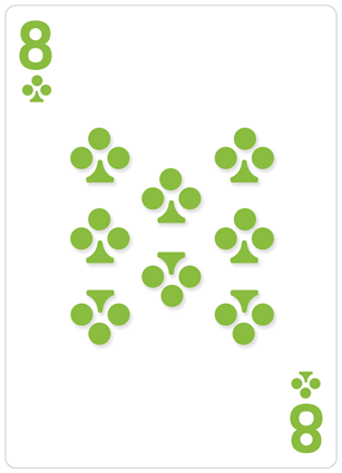 3D Motion Playing Cards Playing Cards by Kikkerland