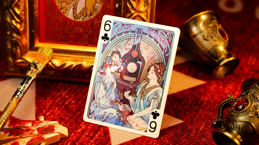 Mucha Playing Cards by 52 MUSÉE