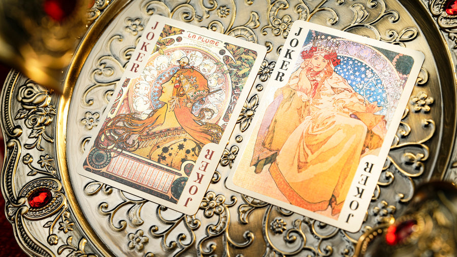 Mucha Playing Cards by 52 MUSÉE