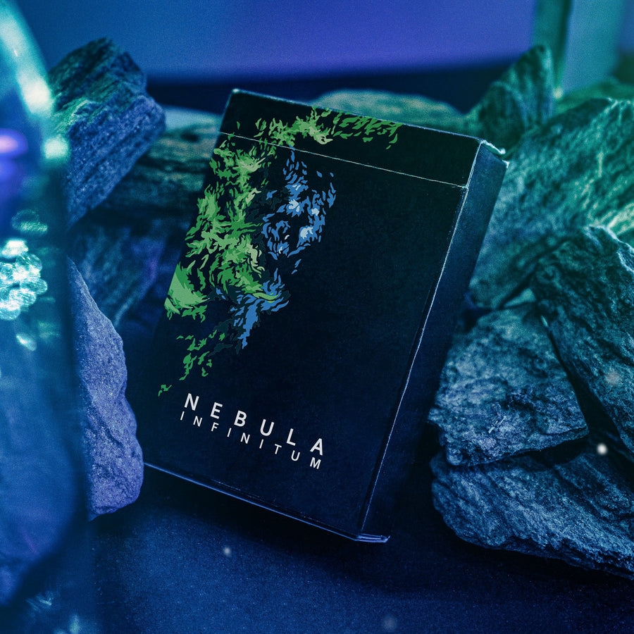 Nebula Infinitum Playing Cards Playing Cards by Emily Sleights