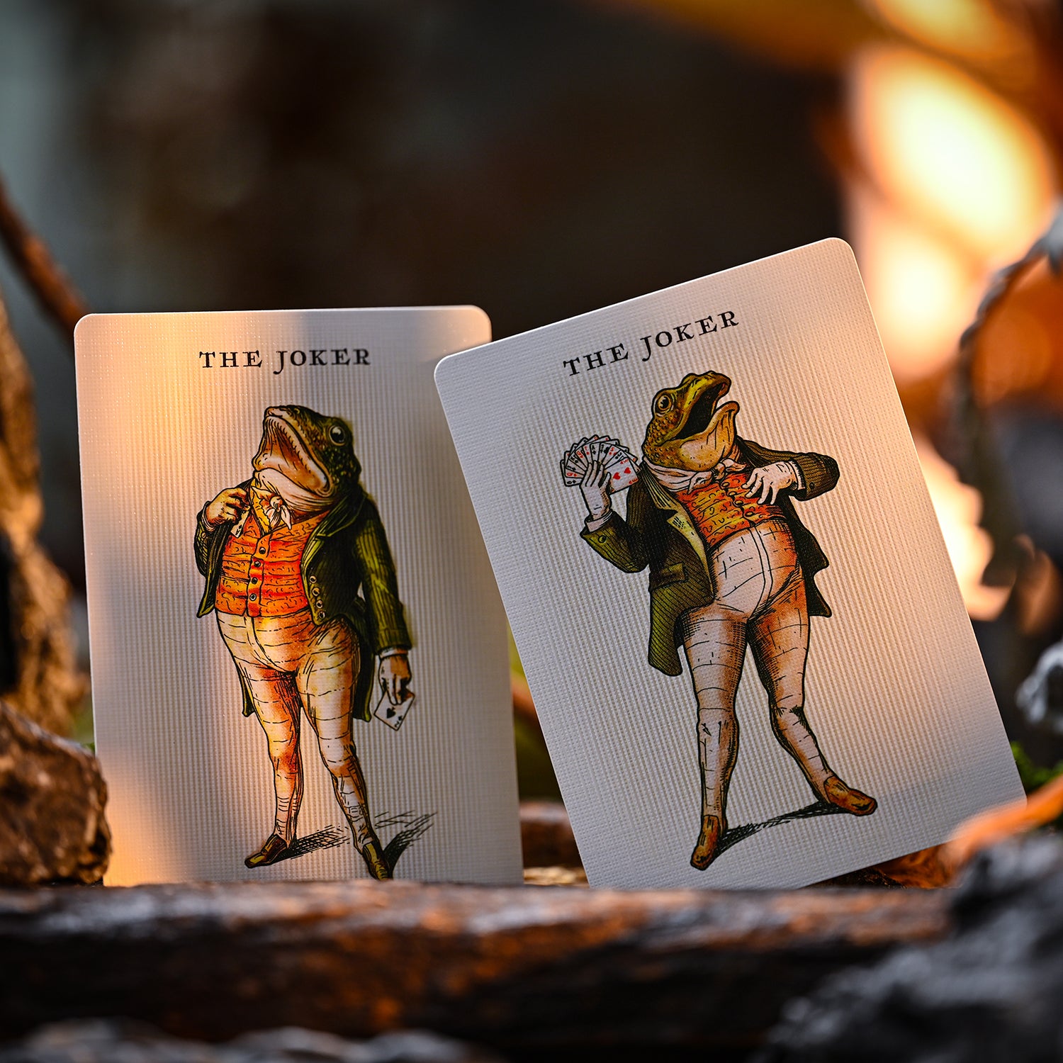 The Notorious Gambling Frog - 7th Anniversary Golden Edition Playing Cards by Stockholm 17