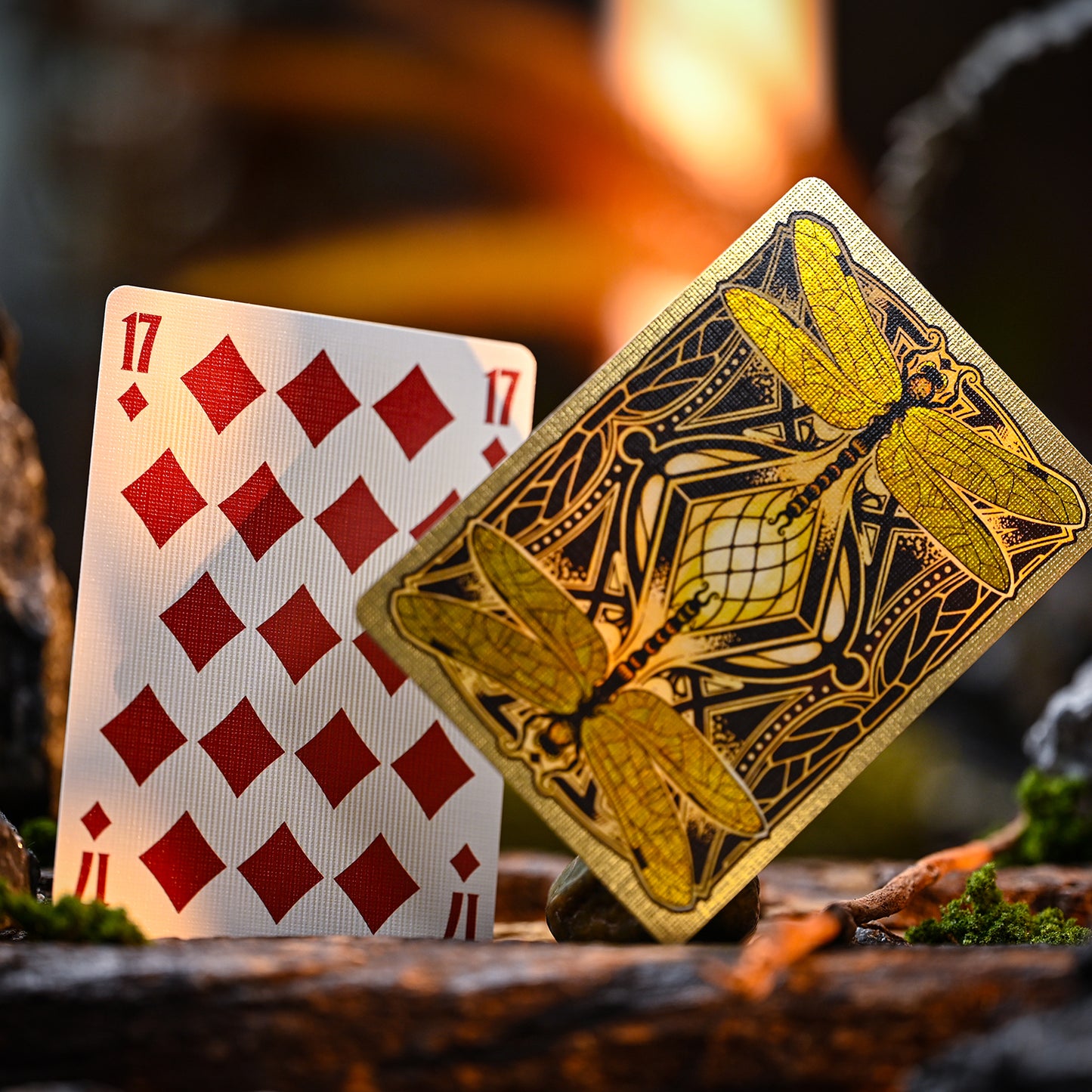 The Notorious Gambling Frog - 7th Anniversary Golden Edition Playing Cards by Stockholm 17