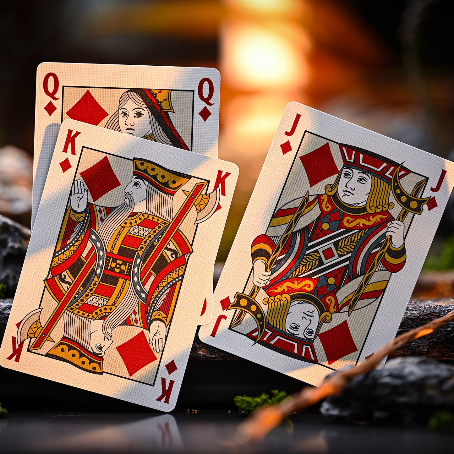 The Notorious Gambling Frog - 7th Anniversary Golden Edition Playing Cards by Stockholm 17