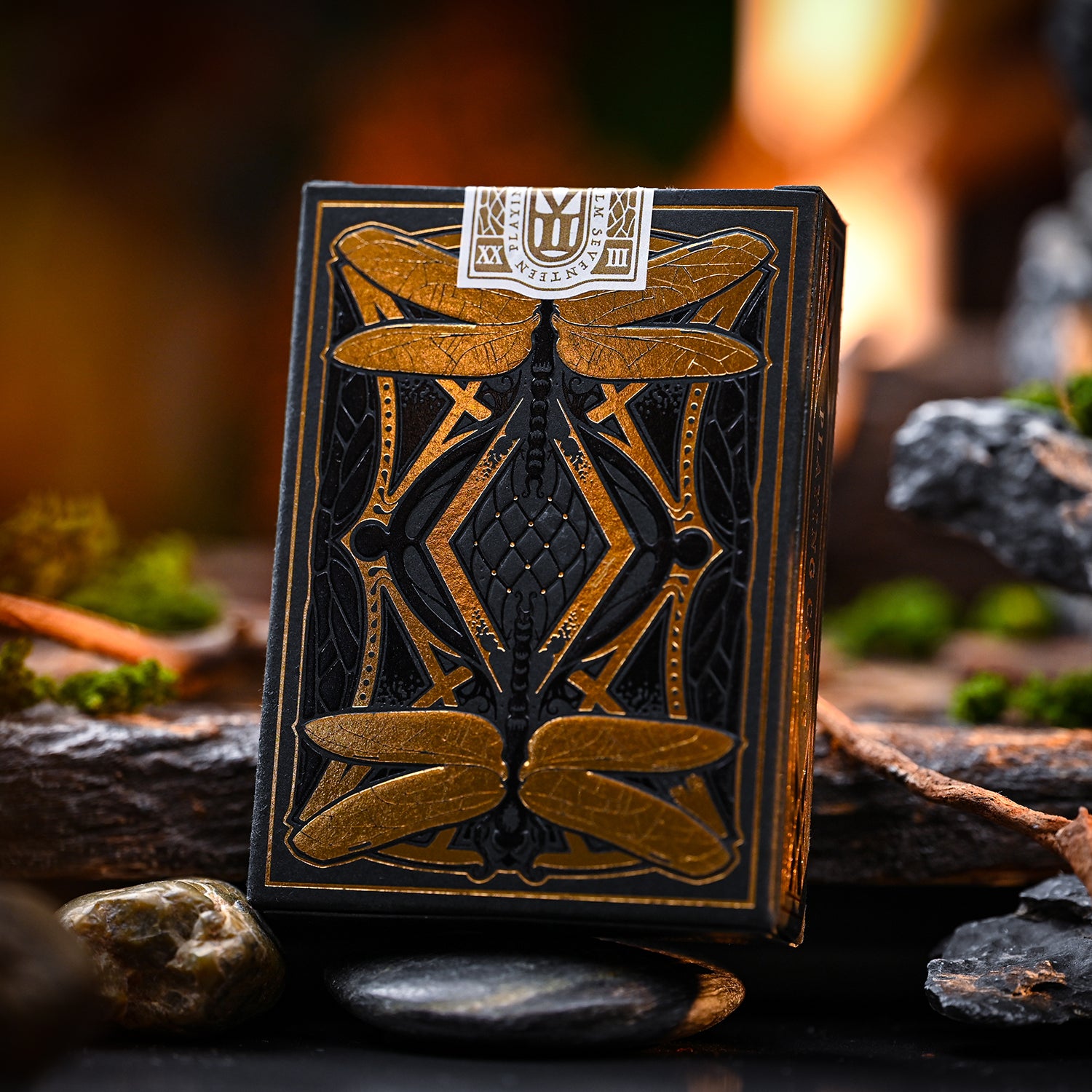 The Notorious Gambling Frog - 7th Anniversary Golden Edition Playing Cards by Stockholm 17
