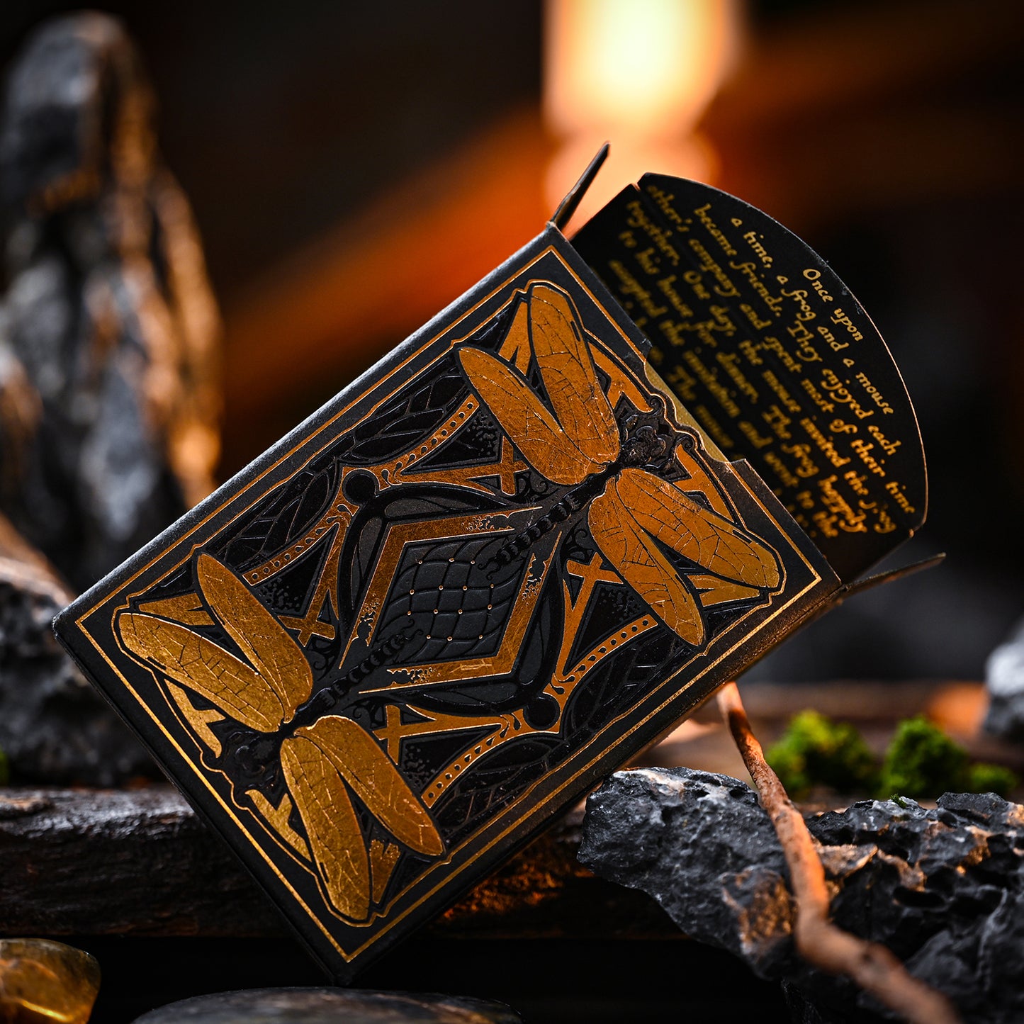 The Notorious Gambling Frog - 7th Anniversary Golden Edition Playing Cards by Stockholm 17