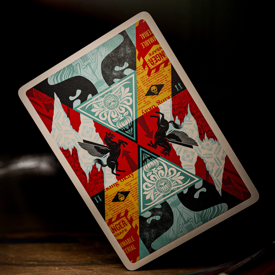 Obey Collage Playing Cards 