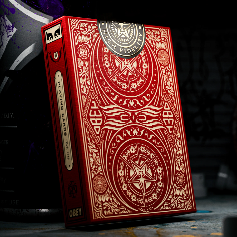 Obey Playing Cards