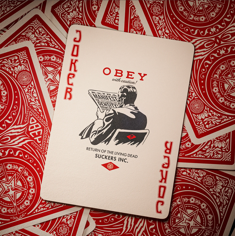 Obey Playing Cards by Theory 11 