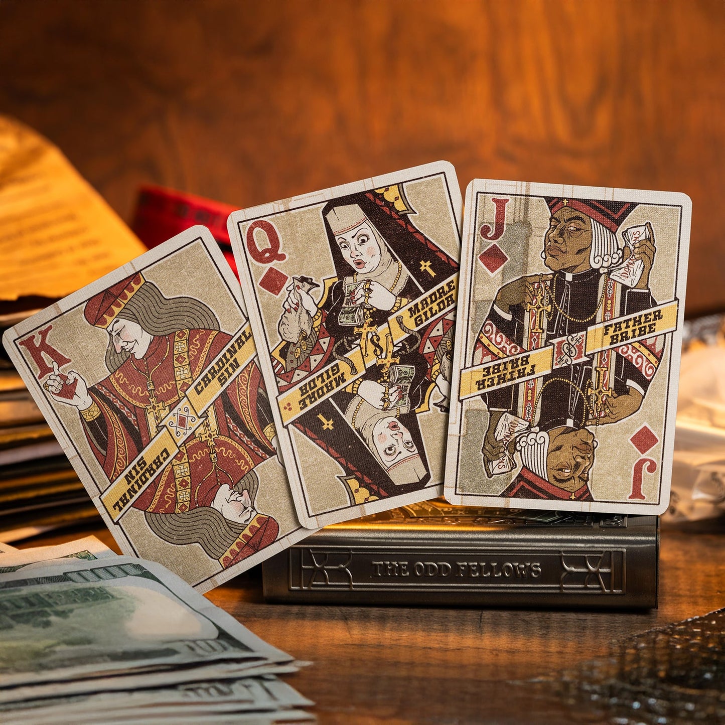 Odd Fellows Playing Cards - Father Firkin