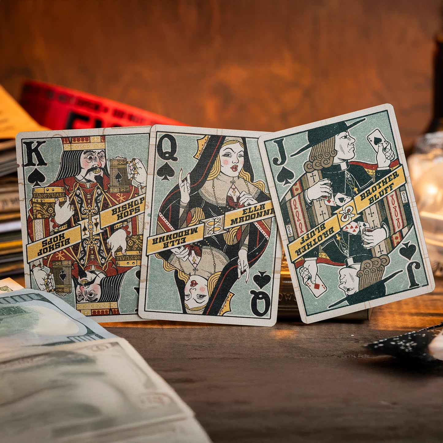 Odd Fellows Playing Cards - Sister Merry Gorda