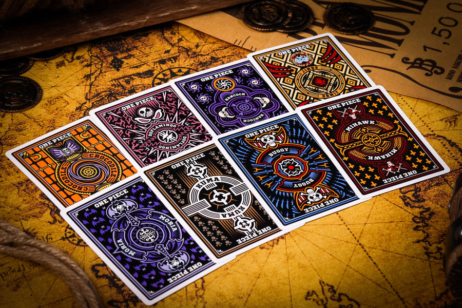 One Piece Shichibukai Playing Cards