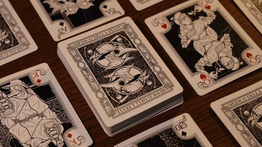 Plague Doctor Playing Cards