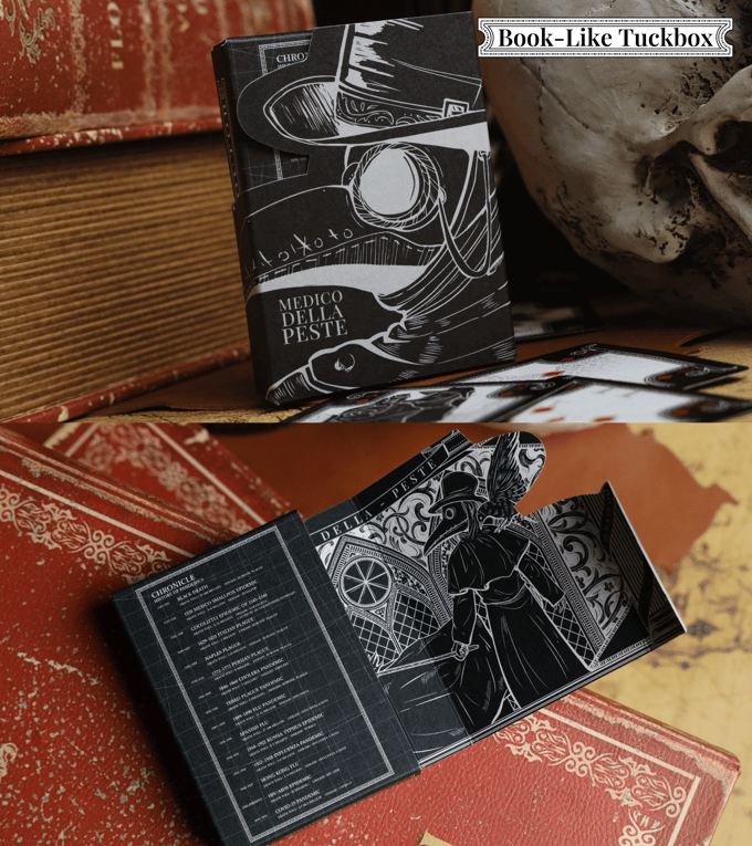Plague Doctor Playing Cards - Mask Edition
