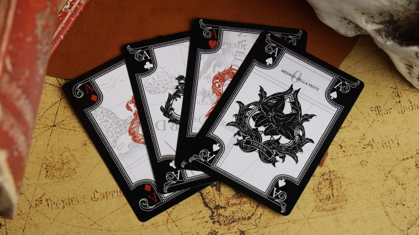 Plague Doctor Playing Cards - Mask Edition