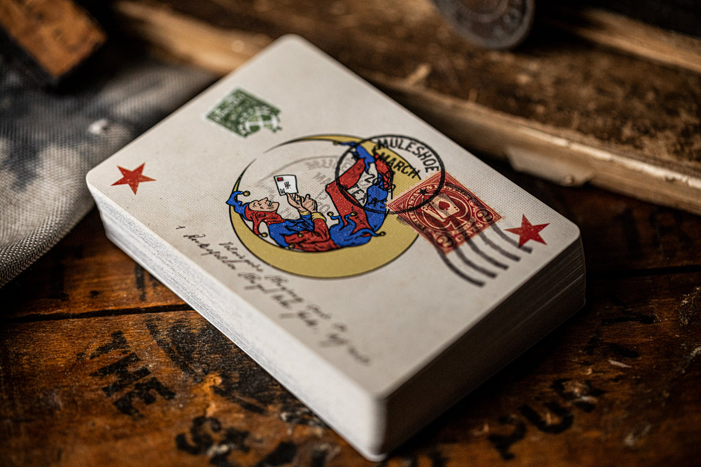 Postage Paid Blue Edition Playing Cards Playing Cards by Kings Wild Project