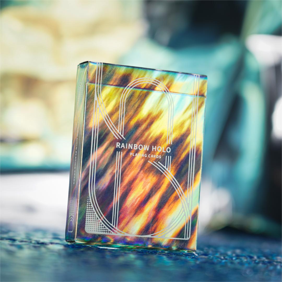 Rainbow HOLO Playing Cards by TCC Fashion Playing Cards by TCC Playing Card Co.