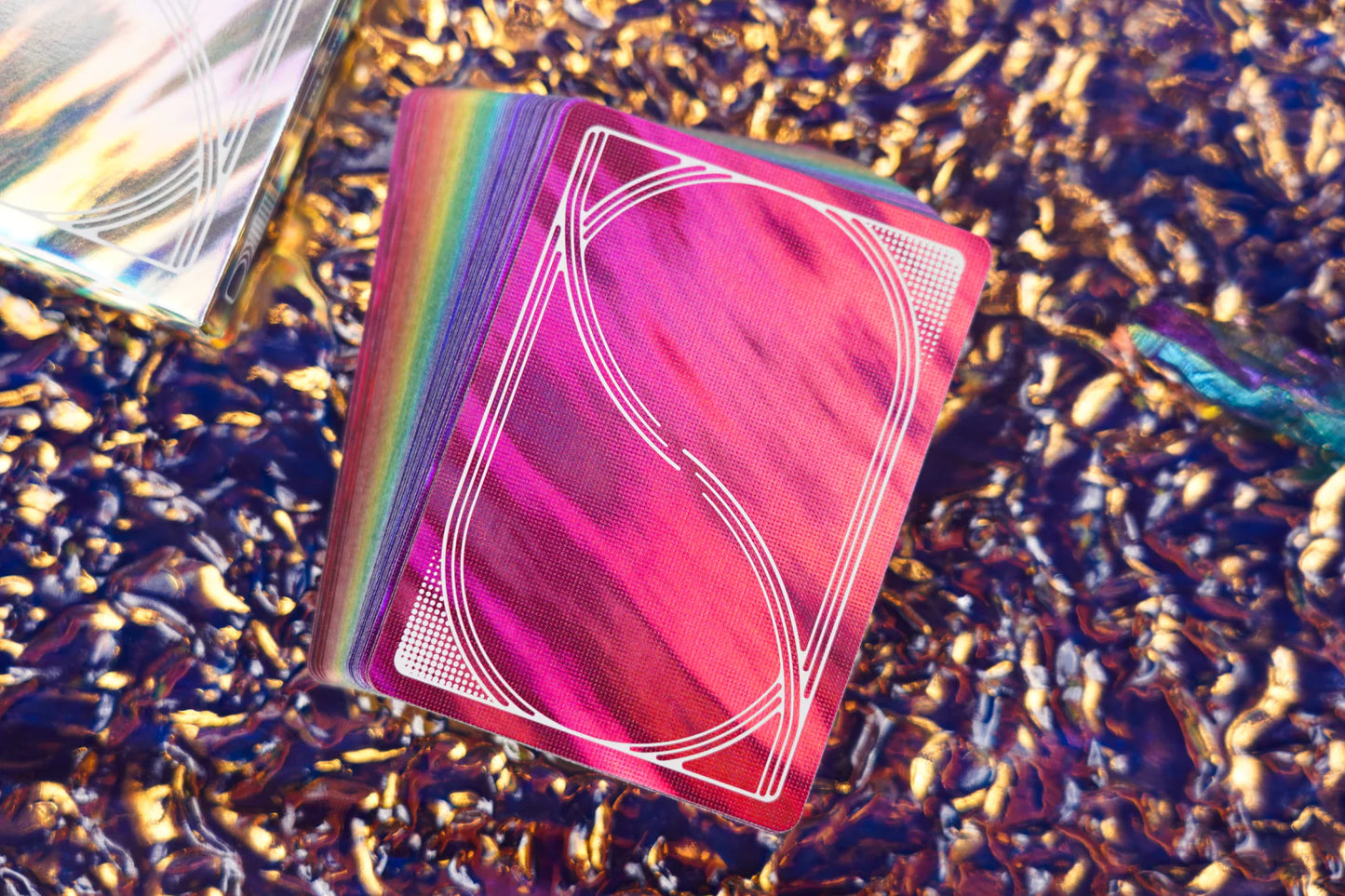 Rainbow HOLO Playing Cards by TCC Fashion Playing Cards by TCC Playing Card Co.