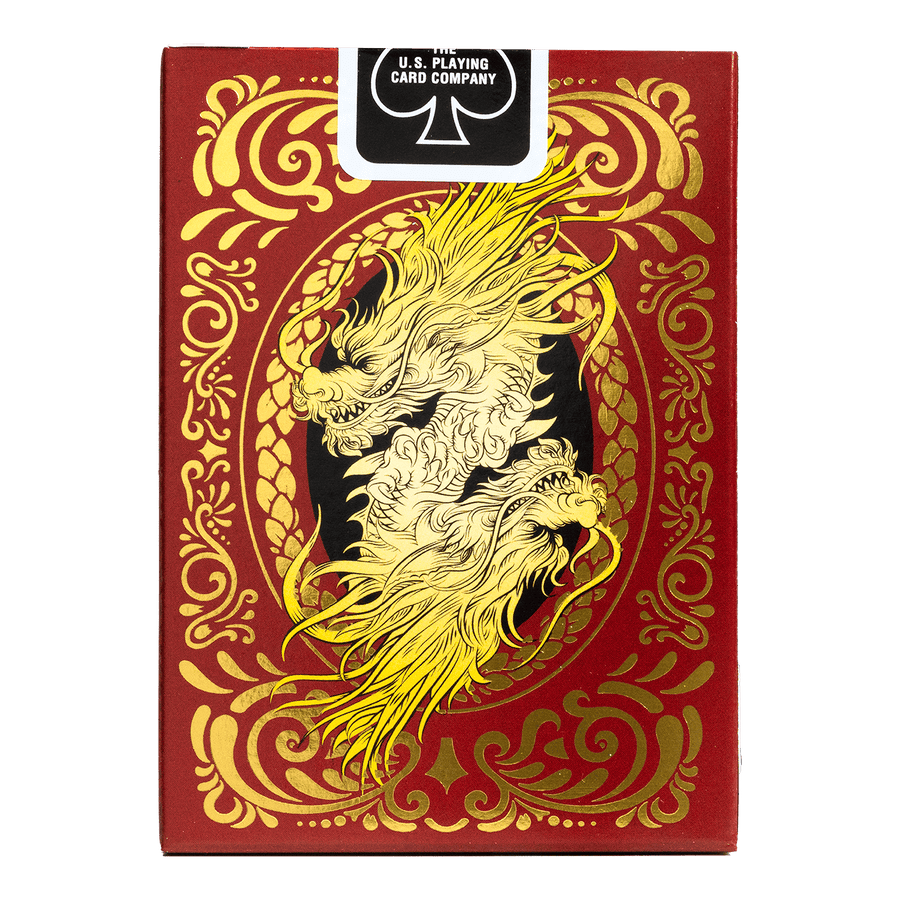 Bicycle Gold Dragon Playing Cards - 1 Deck, Air Cushion Finish