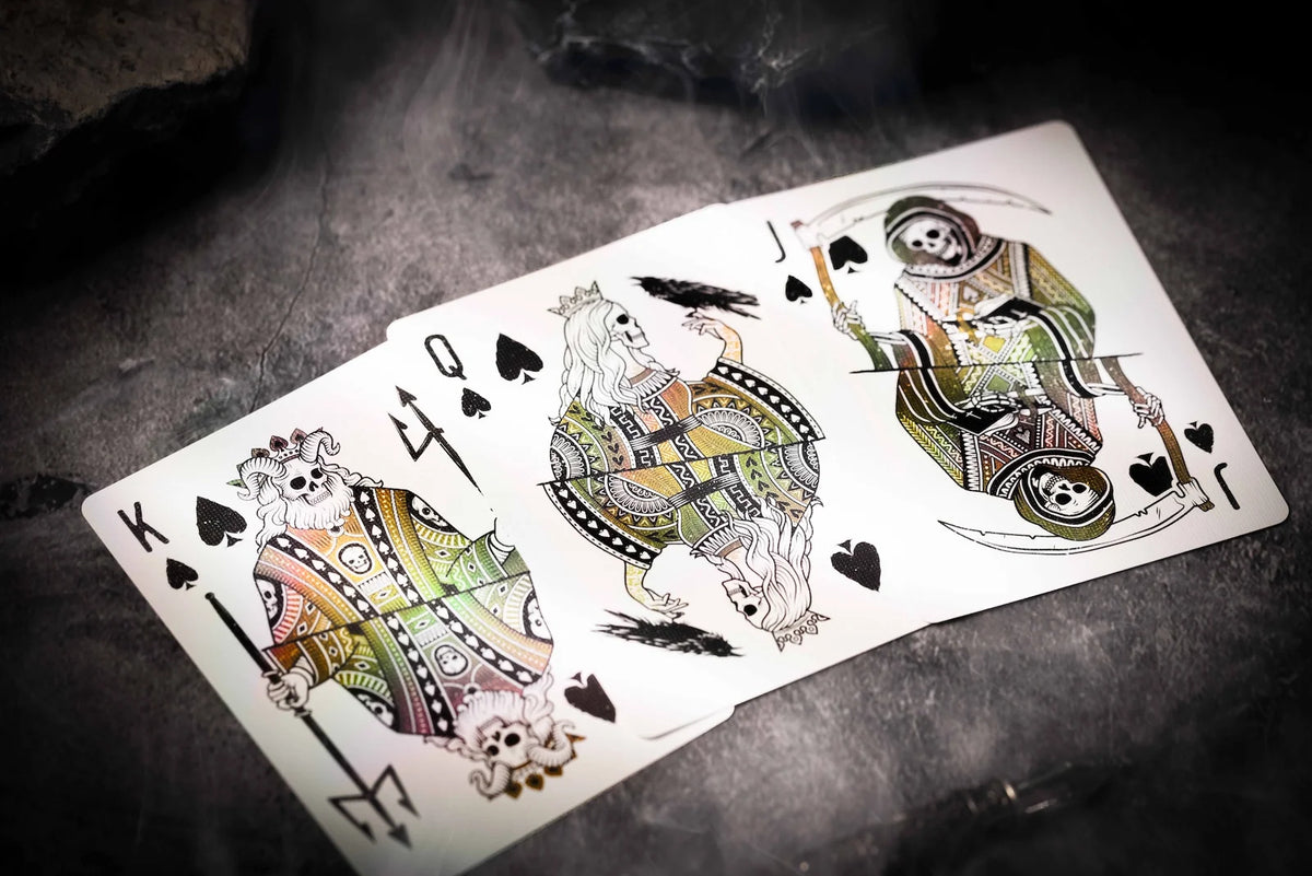666 Obsidian Playing Cards
