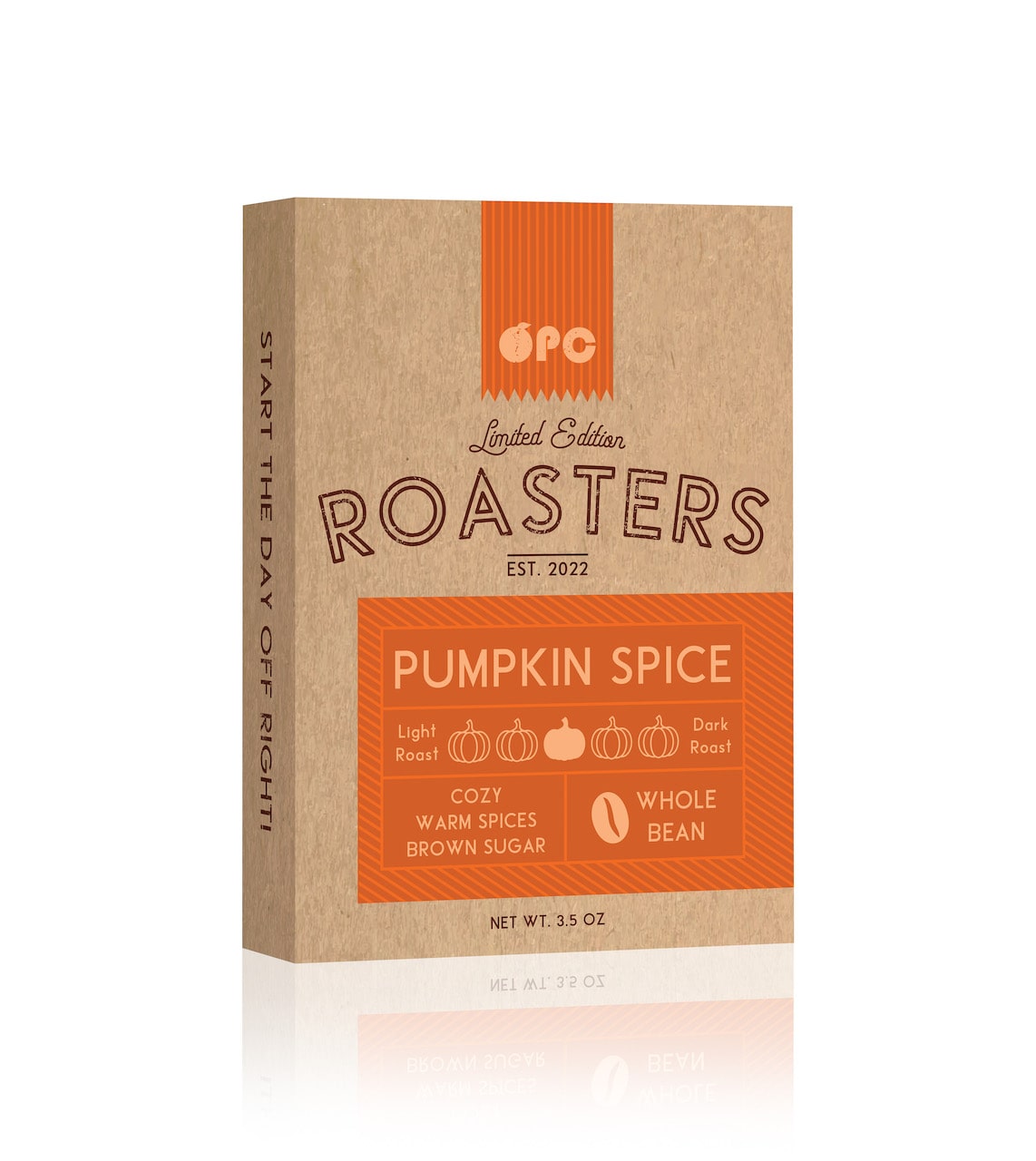 Roasters Pumpkin Spice Playing Cards - V2 Playing Cards by Organic Playing Cards