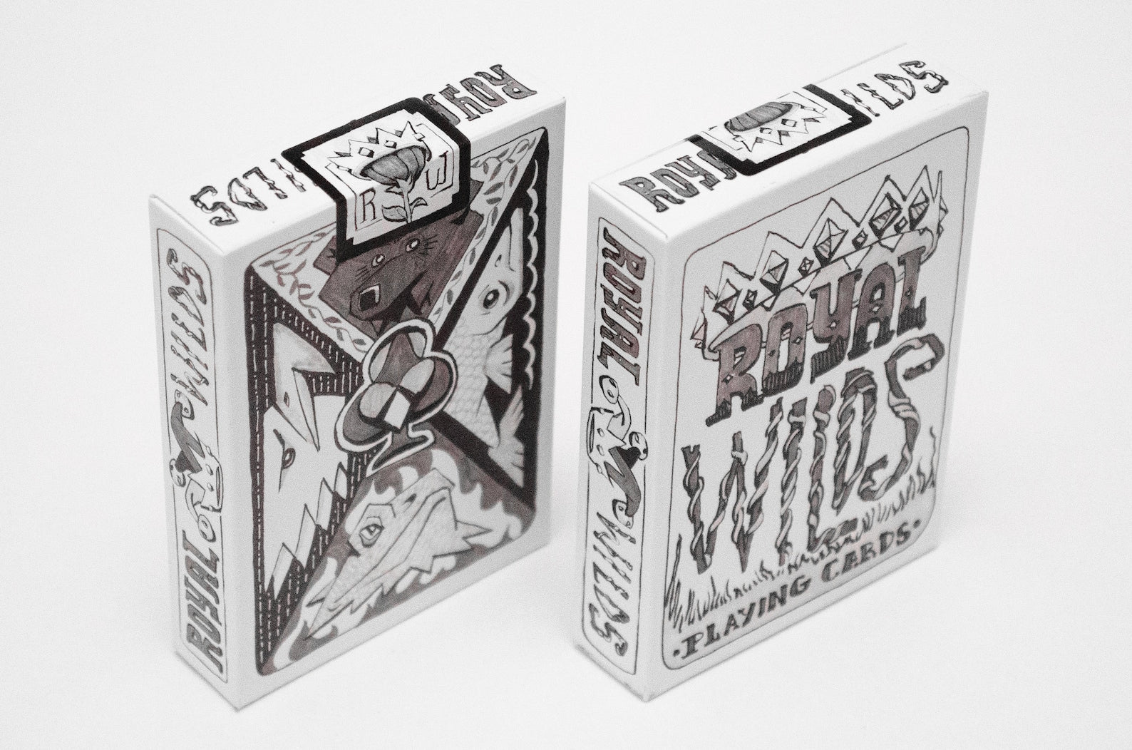 Royal Wilds Playing Cards Playing Cards by RarePlayingCards.com