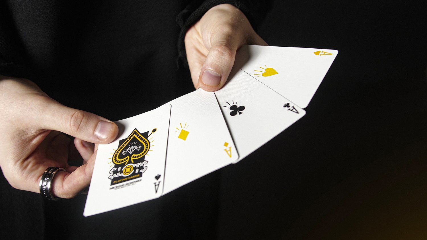 Slots Playing Cards Playing Cards by Mechanic Industries