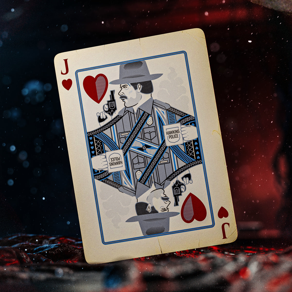Stranger Things Playing Cards - Hive Mind Special Edition