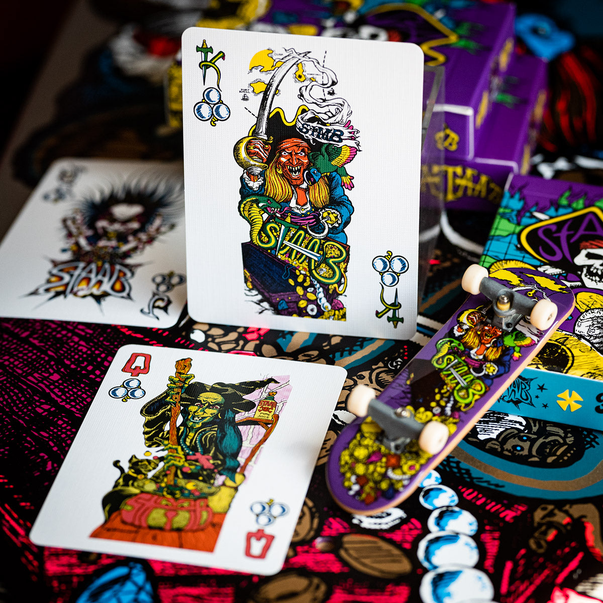 Kevin Staab 40th Anniversary Pirate Playing Cards