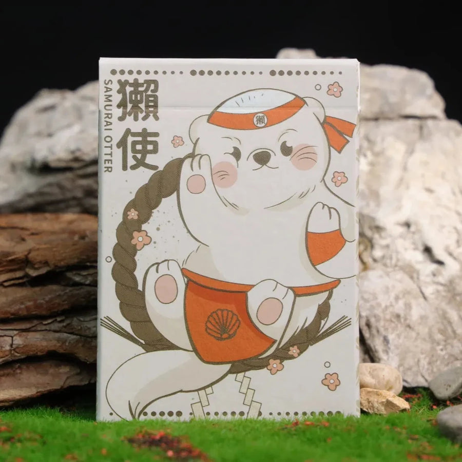 Samurai Otter Playing Cards