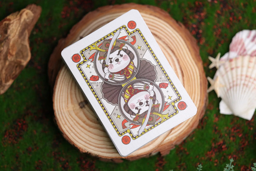 Samurai Otter Playing Cards