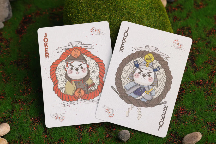 Samurai Otter Playing Cards