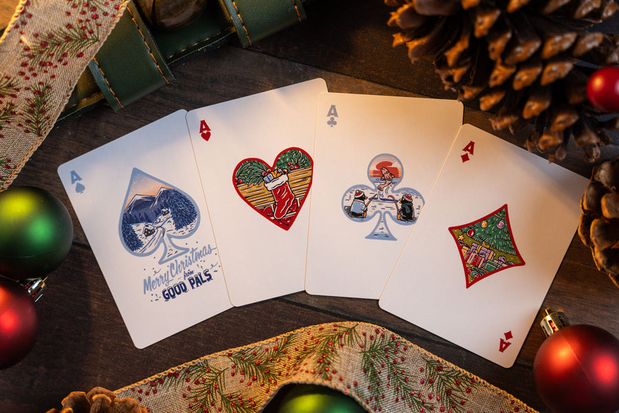 Christmas Playing Cards - Santa Edition