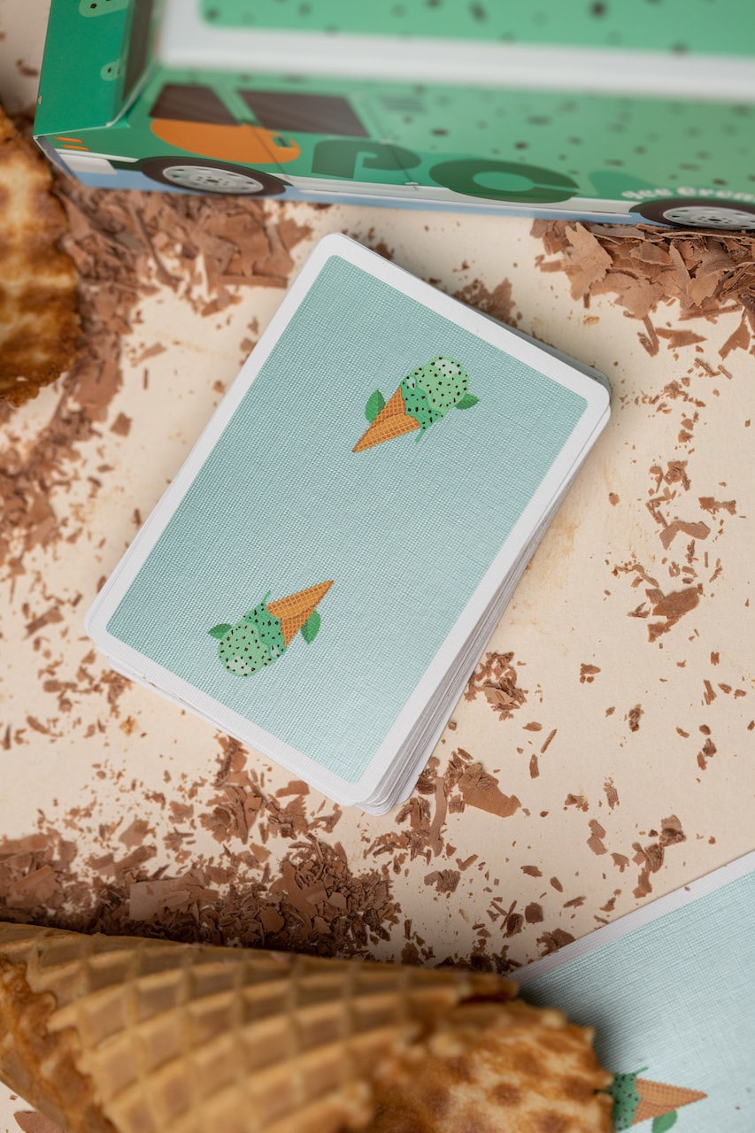 Scoops Playing Cards Playing Cards by Organic Playing Cards