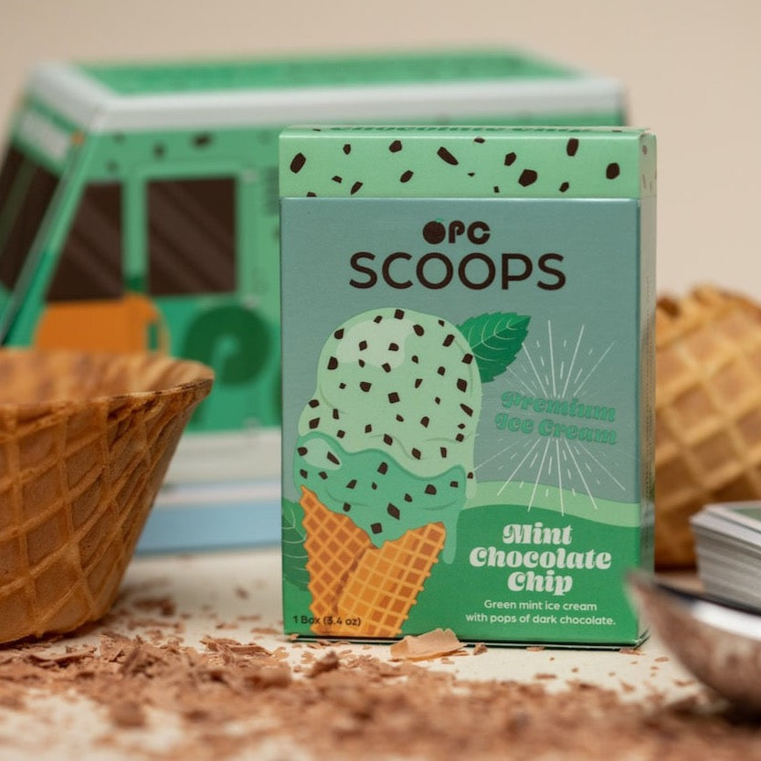Scoops Playing Cards Playing Cards by Organic Playing Cards