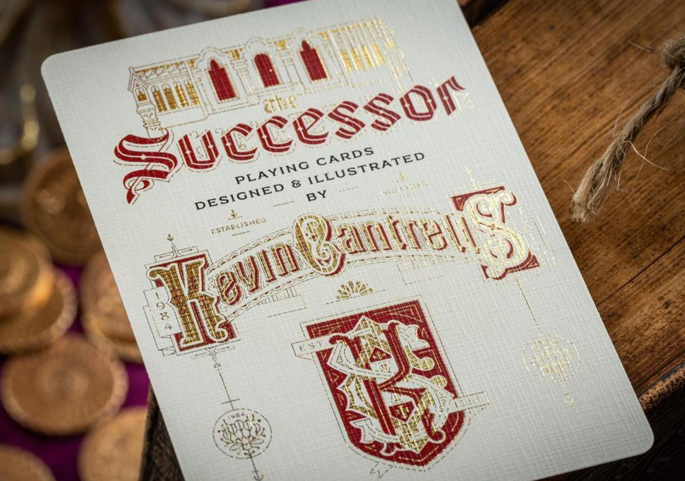 The Successor Imperial Black Limited Edition Playing Cards Playing Cards by The Gentleman Wake