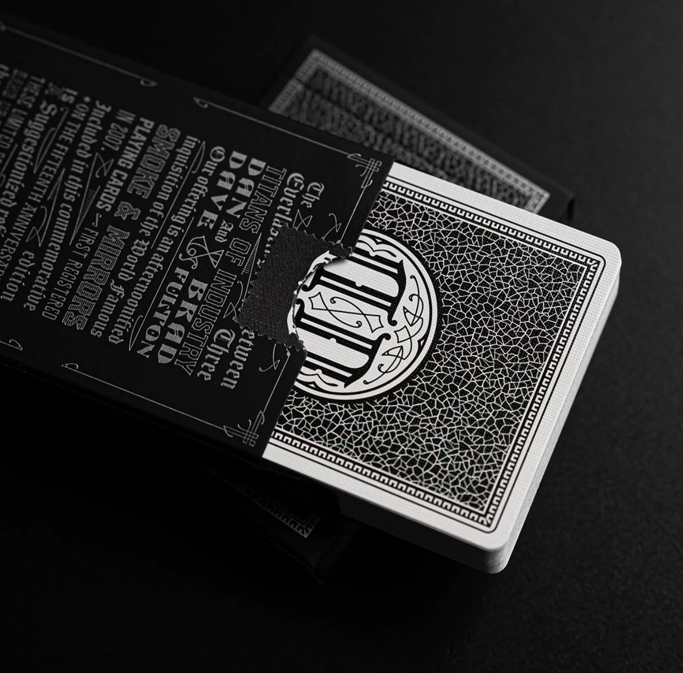 15th Anniversary Smoke & Mirrors x Fulton Playing Cards by Dan & Dave Playing Cards by Dan & Dave