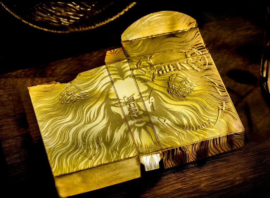 Zeus Mighty Gold Playing Cards – RunIt Decks