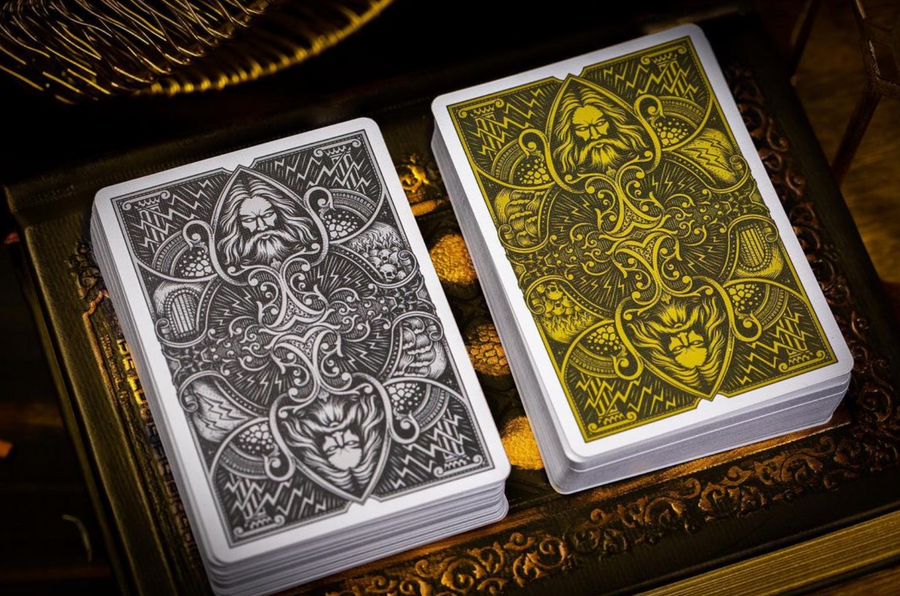 Zeus Playing Cards Playing Cards by Chamber of Wonder