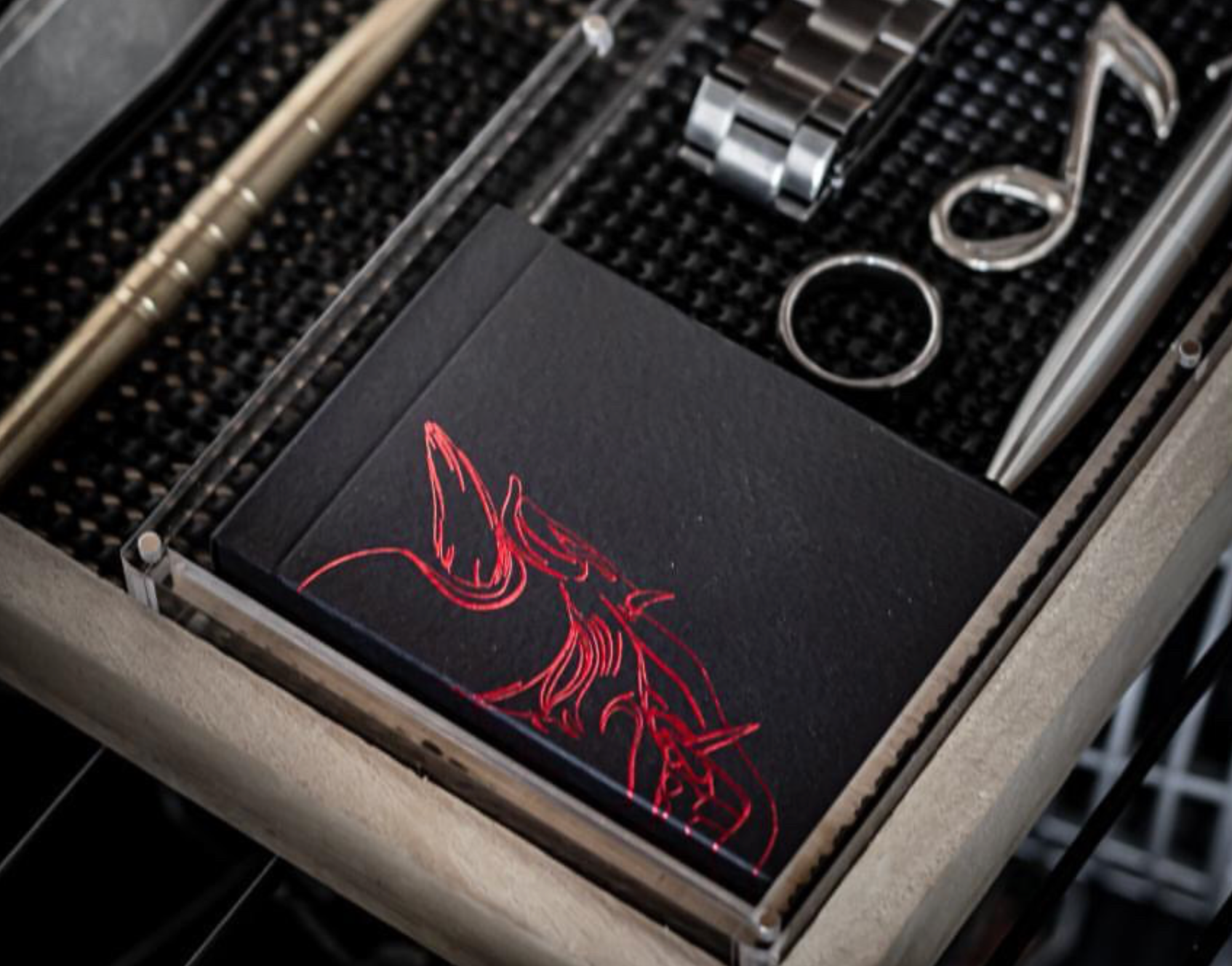 Hannya V2 Playing Cards by Damien O'Brien