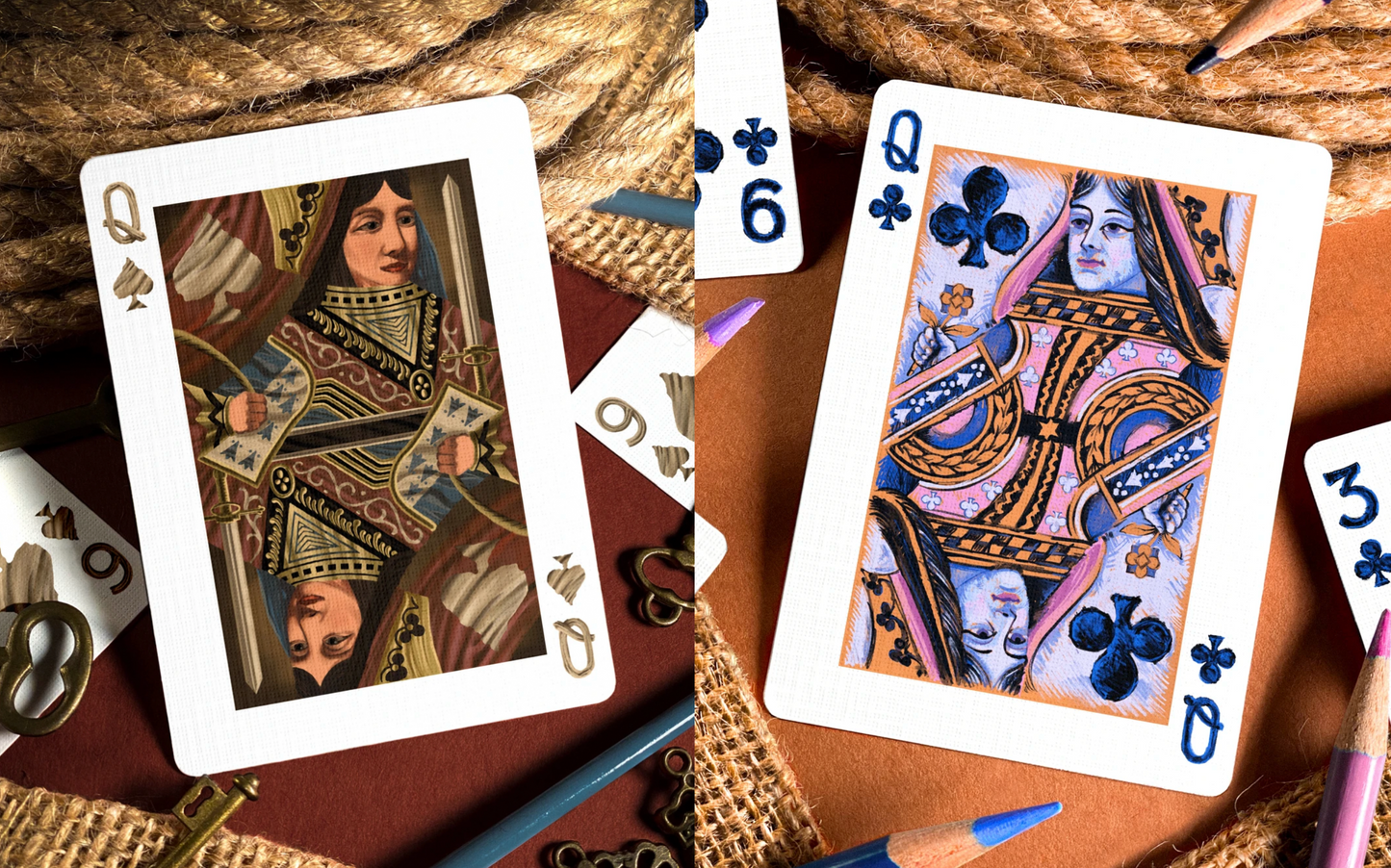 Artist Playing Cards Playing Cards by Andrei Captan