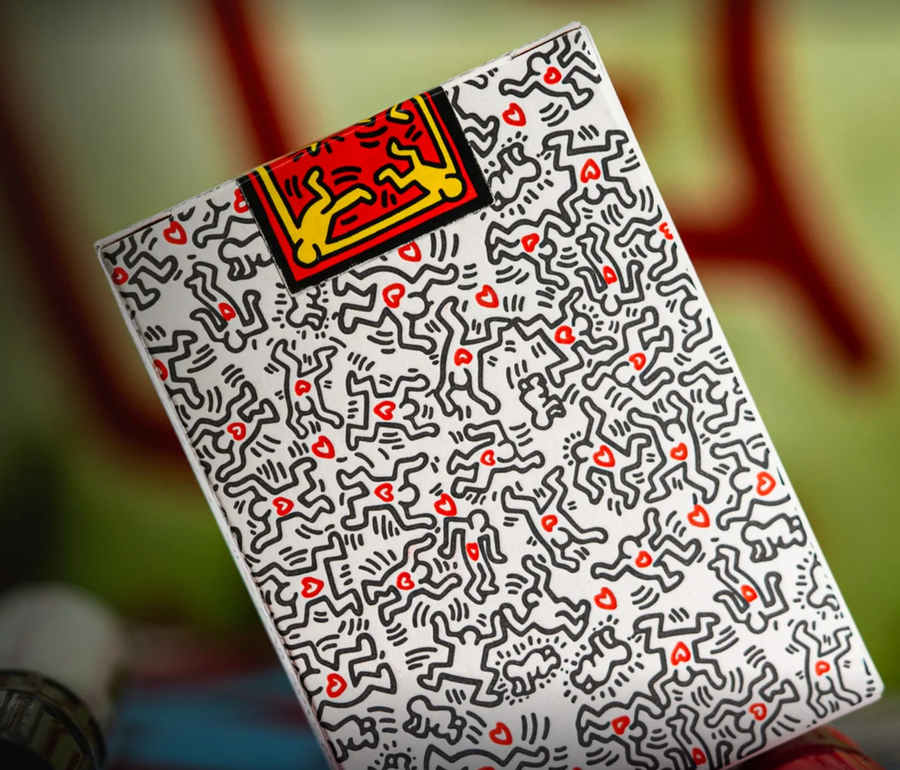 Keith Haring Playing Cards Playing Cards by Theory11