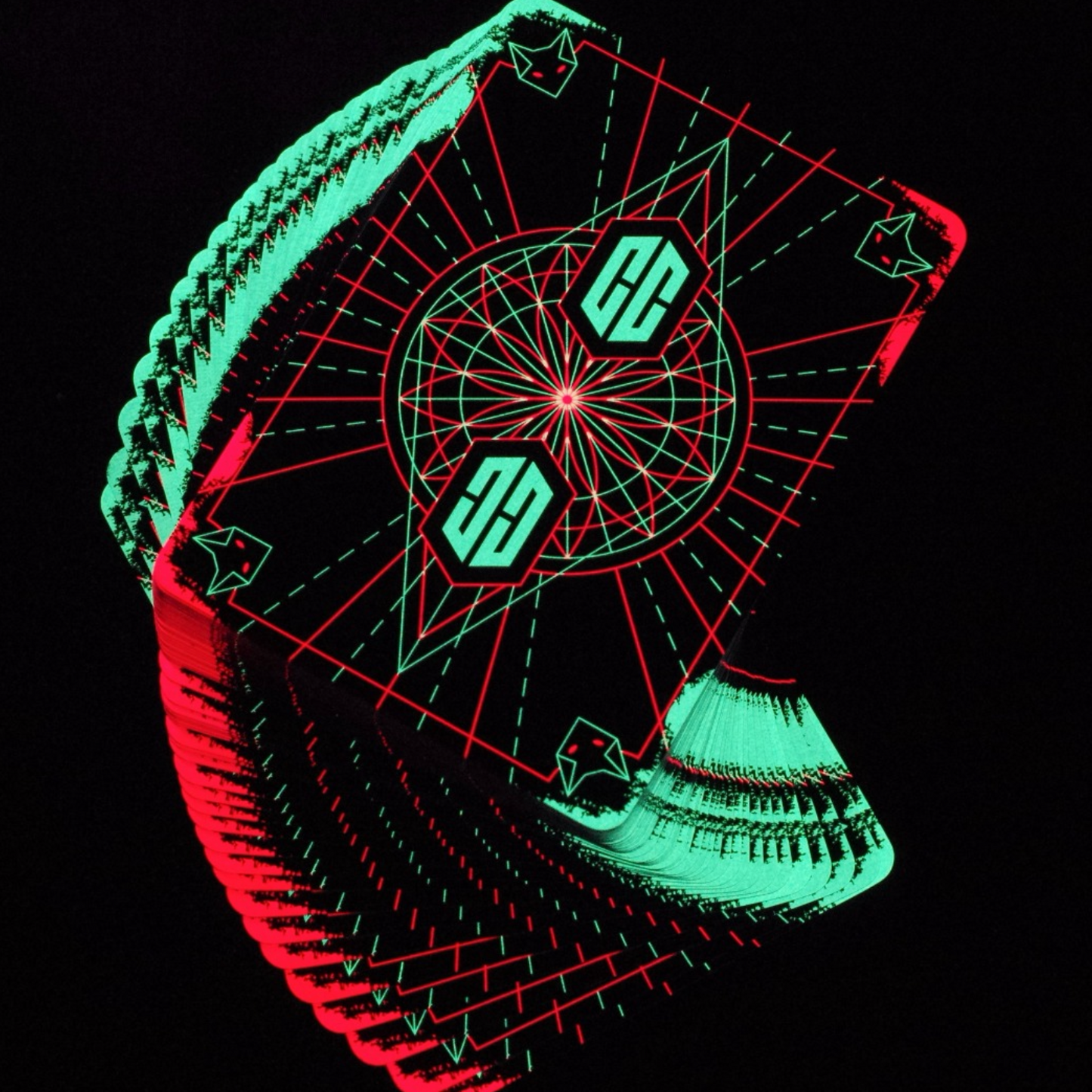 Chris Cards Glow V2 Playing Cards by Chris Cards