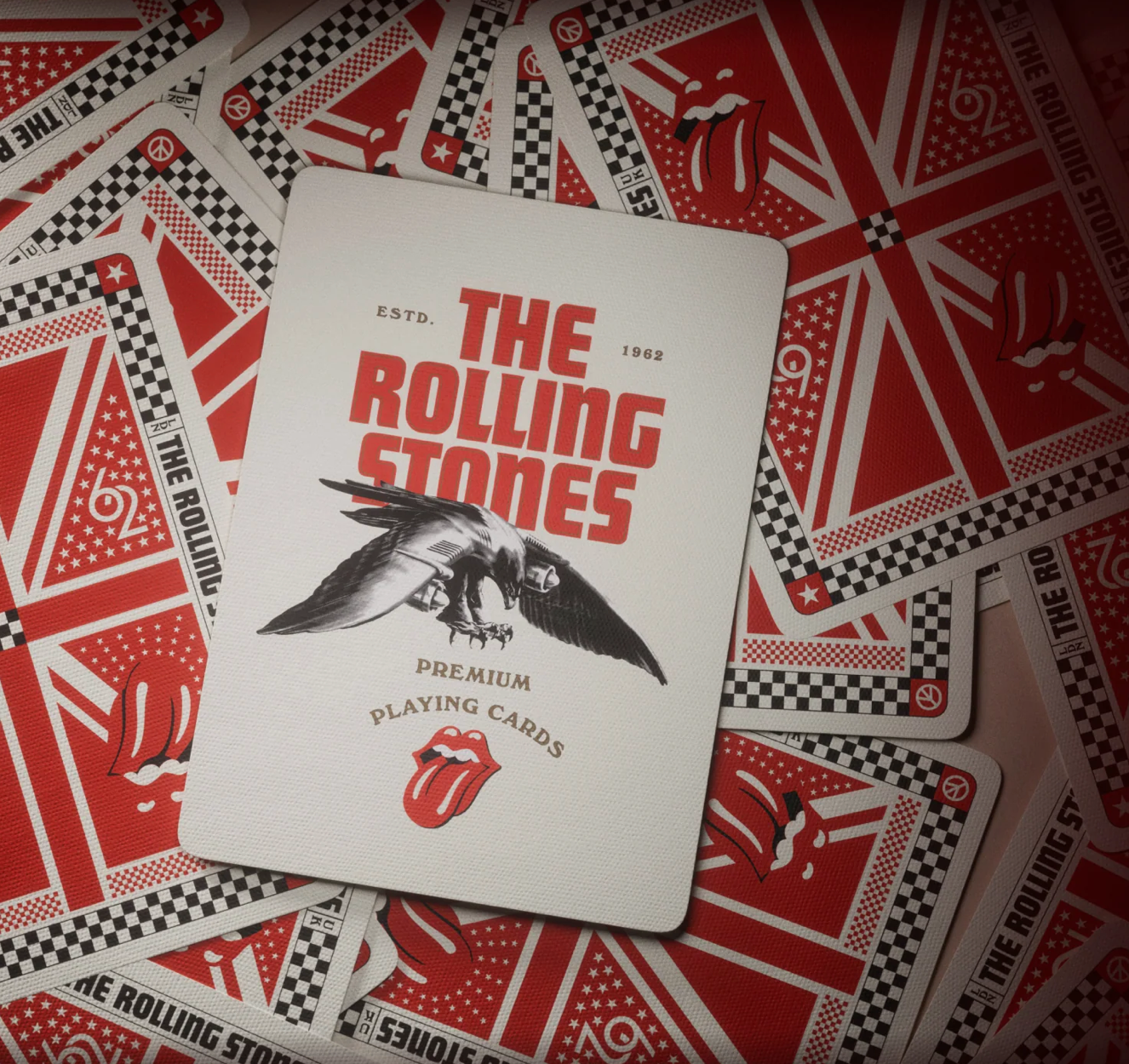 The Rolling Stones Playing Cards by theory11 Playing Cards by Theory11